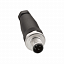 М12 прям. разъем 4 штыря xzcc12mdm40b Schneider Electric. Вид 1.