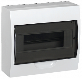 KREPTA 3 Корпус пластиковый ЩРН-Пк-10 IP41 белый ИЭК. Вид 1