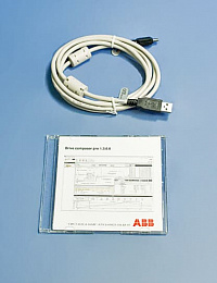 По drivecomposer pro с usb кабелем ABB. Вид 1