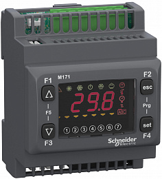 Опт плк м171,дисплей,22 i/o,modbus,2 ssr Schneider Electric. Вид 1