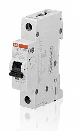 S201M K20UC Автоматический выключатель 1-полюсный, 20А, 10кА, DC (хар-ка K) ABB. Вид 1