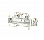 A2T 1.5 KNX WT-YL Многоуровневая модульная клемма, PUSH IN, 1.5мм², 500В, 17.5A (оранжевая) Weidmuller. Вид 1.