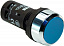 COS  Кнопка CP2-30L-01 синяя с фиксацией 1HЗ ABB. Вид 1.
