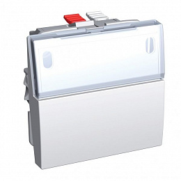 Выкл без фикс с подсв полем для марк 16a Schneider Electric. Вид 1