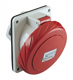 Розетка панельная угловая, 32A, 3P+N+E, IP67 Schneider Electric. Вид 1