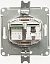 Розетка двойная RJ11+RJ45, 160В, 1А, кат.5e, механизм (слоновая кость) Wessen 59 Systeme Electric. Вид 1.