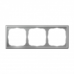 Рамка 3-постовая, универсальная (алюминий) ARTGALLERY Systeme Electric. Вид 1