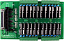 Выносная плата 24 твердотельных реле, совместима с Opto-22 ICP DAS. Вид 1.