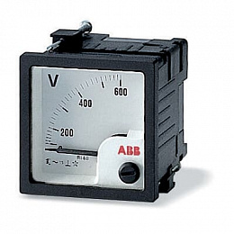 VLM-1-250/48 Вольтметр перем.тока прям.вкл.  ABB. Вид 1