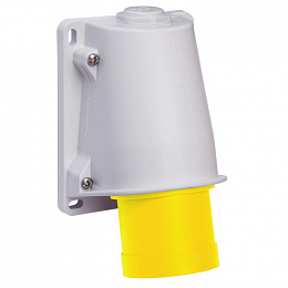 Вилка кабельная, настенная быстр 16а 2P-E 100-130 IP44 Schneider Electric. Вид 1