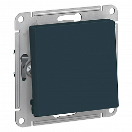 Переключатель 1-клавишный, сх.6, 10АХ, механизм (изумруд) Atlas Design Systeme Electric. Вид 1
