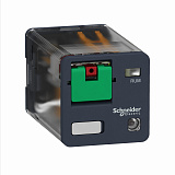 Реле универсальное, 2 перекидных контакта цилиндрических, катушка 120В АС Schneider Electric