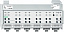 Актор для жалюзи/выкл reg-k/12x/24x/10 Schneider Electric. Вид 1.