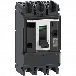 NSX630NA DC Выключатель-разъединитель 3-полюсный, 630A, DC Schneider Electric. Вид 1