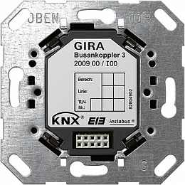 200900 Шинный соединит. 3 отдельный датчик KNX/EIB GIRA. Вид 1