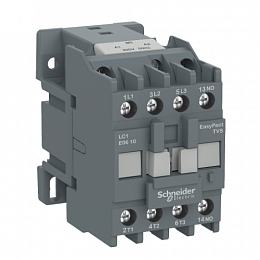 Контактор 3-х полюсный 9A 24B AC. 1НО Schneider Electric. Вид 1