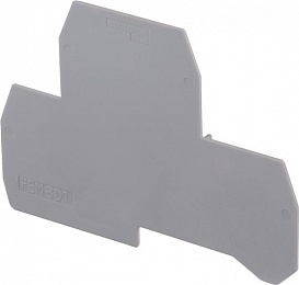 FEM6D Торцевой изолятор для двухуровневых клеммников MA2.5/5D, M4/6D TYCO. Вид 1