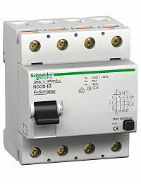 Дифф.выкл.нагрузки id 4п 125a 500ма a Schneider Electric. Вид 1