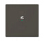 SRS-1-95 Клавиша одинарная free@home, сцена, Basic 55, ch?teau-black ABB. Вид 1.