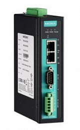 Ethernet сервер устройств, 1xRS-232/422/485 (усовершенствованный), -40...+75С MOXA. Вид 1
