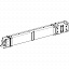 Секция прямая гориз. изменяемой длины 630a с огн.бар. a=800 до 1900 Canalis KSA Schneider Electric. Вид 1.