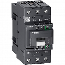 3p контактор everlink ac3 440в 80a, катушка упр. 100-250в ac/dc Schneider Electric. Вид 1