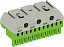 ZK113G Клеммник PE 11x4 + 3x25 мм2  ABB. Вид 1.