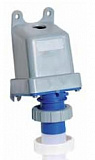232 BS6W Вилка для монтажа на поверхность 32A, 2P+E, IP67 ABB