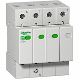 Устройство защиты от импульсных перенапряжений 3P+N, тип 2, 20kA (УЗИП) EASY 9 Schneider Electric