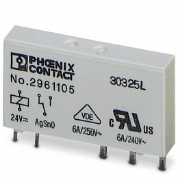 REL-MR- 60DC/21 Реле миниатюрное 1ПК, 60В DC Phoenix Contact. Вид 1