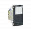 Розетка компьютерная, RJ45,одиночная, кат. 6 STP,1 модуль (антрацит) Unica Modular  Schneider Electric. Вид 1.