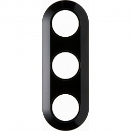 Рамка 3-постовая (черный, глянцевый) Serie 1930 Berker. Вид 1