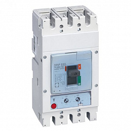 DPX3 630 Термомагнитный 3-полюсный автомат 400А, 36kA, (стационарный) Legrand. Вид 1