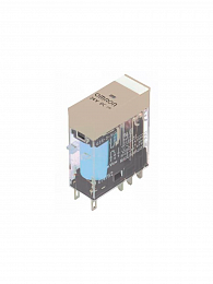 G2R-2-S 24VDC (S) Реле двухполюсное, 5А, 24B DC Omron. Вид 1