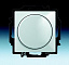 2251 UCGL-92-507 Механизм светорегулятора Busch-Dimmer с центральной платой (накладкой), 60-400 Вт, Basic 55 слоновая кость ABB. Вид 1.