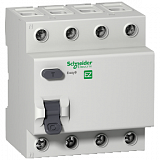 Блок утечки тока 4-полюсный, 40A, 30mA, тип АC (УЗО) EASY 9 Schneider Electric