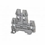 PIK2,5N Клемник 2-х ярусный 1,5-2,5мм² (2х2) (серый) Klemsan
