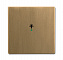 SRL-1-840 Клавиша один., освещение, латунь ант. ABB. Вид 1.