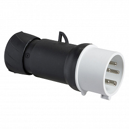 Кабельная вилка винт 32a 3pne 480-500 IP44 Schneider Electric. Вид 1