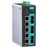 8-портовый управляемый коммутатор: 5х10/100 BaseT Ethernet, 3х100BaseFX MOXA