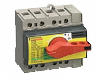 Выключатель-разъединитель Interpact INS40, 3P, 40А (с красной ручкой) Schneider Electric