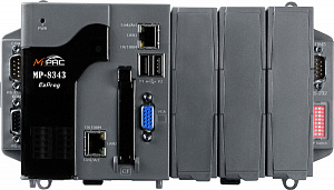 контроллер PAC, процессор AMD LX 800, 3 слота I/O ICP DAS. Вид 1