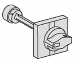 431050 Передняя выносная рукоятка, черная, для INS250 Schneider Electric. Вид 1