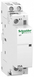 iCT Модульный контактор 25A 1НО 230/240В АС Schneider Electric. Вид 1