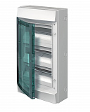 Бокс настенный на 36 мод. с прозр.дверью, (3 ряда) GWT 750° (без клемм) 320х600х155 Mistral65 ABB