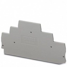 D-ST 2,5-3L Концевая крышка (серая) Phoenix Contact. Вид 1