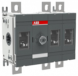 OT250E12 Рубильник 3-полюсный на 250А (без ручки управления)  ABB. Вид 1