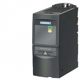 Преобразователь частоты 1-фазный 0,55 кВт 220В AC Micromaster 420 Siemens. Вид 1