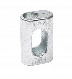 Соединитель резьб. шпилек b50/m10 оцинк Schneider Electric. Вид 1