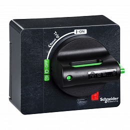 Прям.повор.рук. с ч.рук. nsxm Schneider Electric. Вид 1